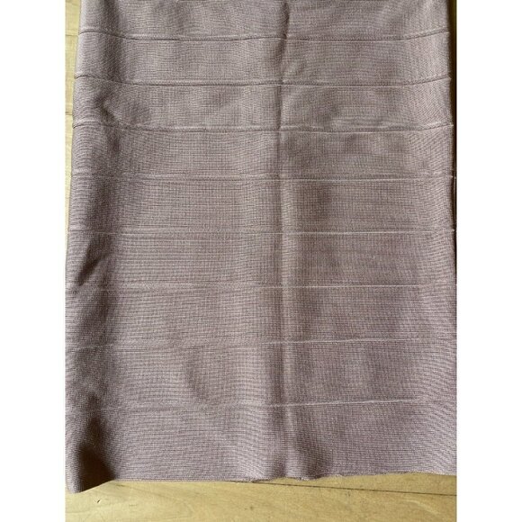 Herve Leger BNWOT womens cap sleeve blush pink midi dress NEW sz Xsmall - Picture 4 of 13